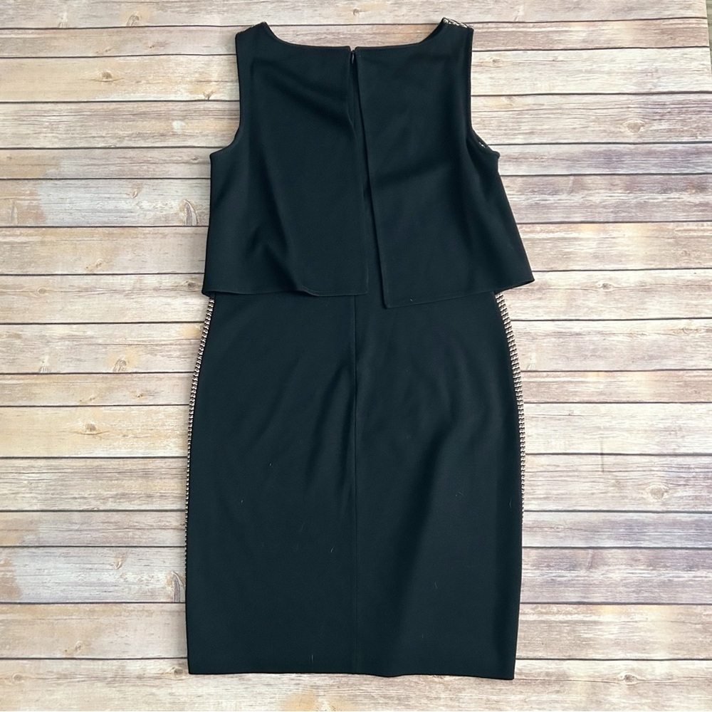 St. John Textured Midi Dress | Size 8 - Picture 2 of 4